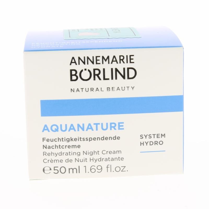 AQUANATURE Crème Nuit - 50 ml - Annemarie Borlind AQUANATURE Crème Nuit - 50 ml - Annemarie Borlind