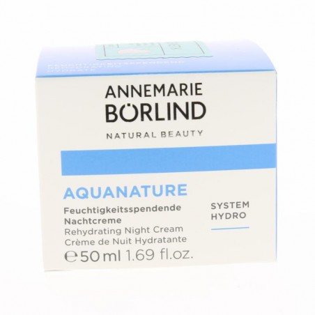 AQUANATURE Crème Nuit - 50 ml - Annemarie Borlind