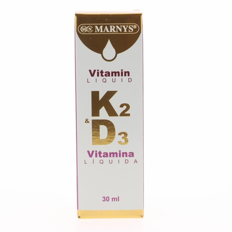 Vitamine K2 + D3 - 30 ml - Marnys