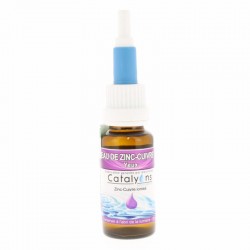 Eau zinc-cuivre (yeux) - Flacon compte gouttes 20 ml - Catalyons