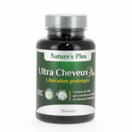 Ultra Cheveux Plus Libération prolongée - 60 Comprimés - Natures Plus