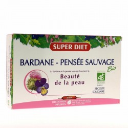 Bardane / Pensée sauvage