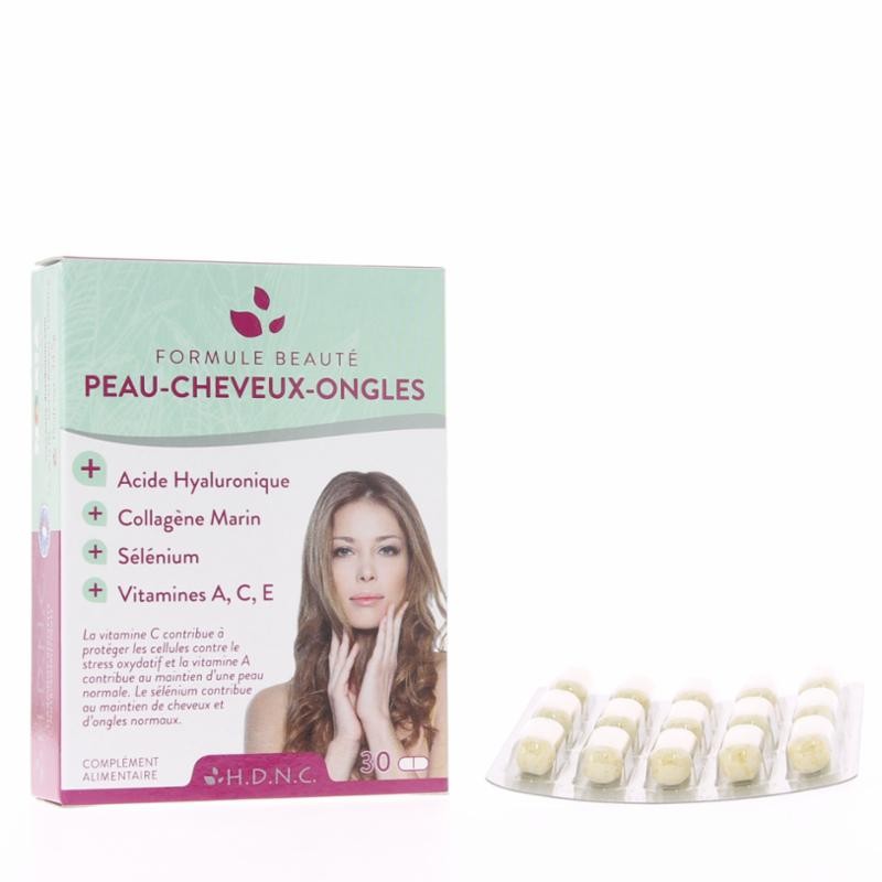Formule Beauté Acide Hyaluronique 120 MG - 30 Comprimés - HDNC