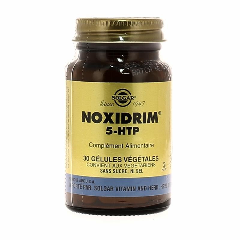 Noxidrim 5-HTP Complexe - 30 gélules - Solgar