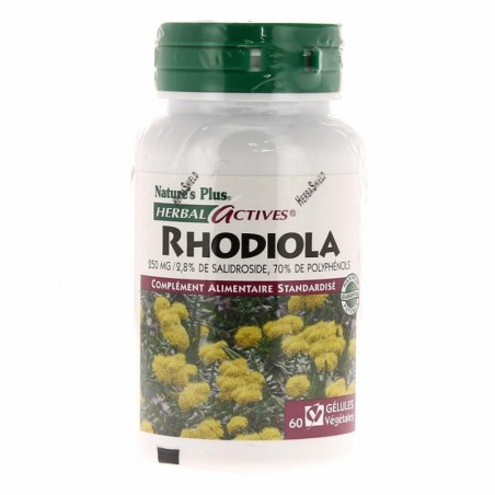 Rhodiola- 60 gélules végétales - Natures Plus