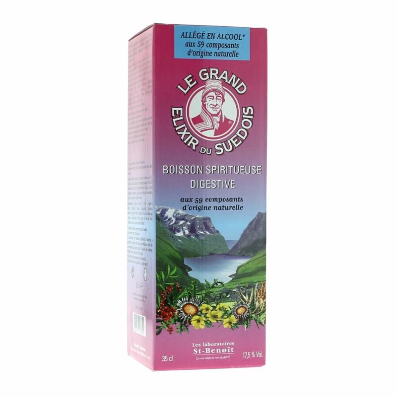 Elixir Suédois Allege 17.5% - 20 cl - Saint Benoît Elixir Suédois Allege 17.5% - 20 cl - Saint Benoît