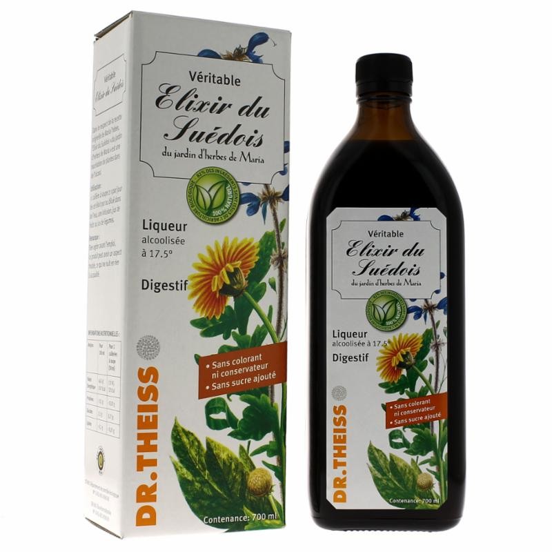 Elixir du Suédois Bio - Flacon 700 ml - Dr Theiss