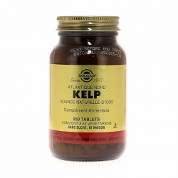 Kelp Source Naturelle d'Iode - 250 Tablets - Solgar