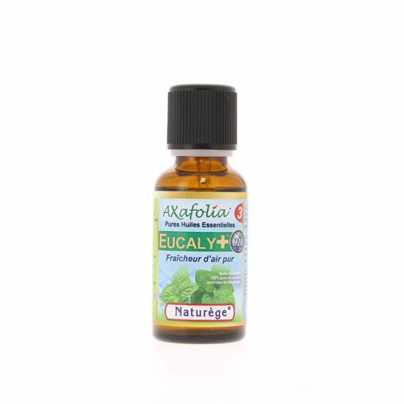 Axafolia 3 Eucaly+ - huiles essentielles - 30 ml - Naturège Laboratoire Axafolia 3 Eucaly+ - huiles essentielles - 30 ml - Naturège Laboratoire