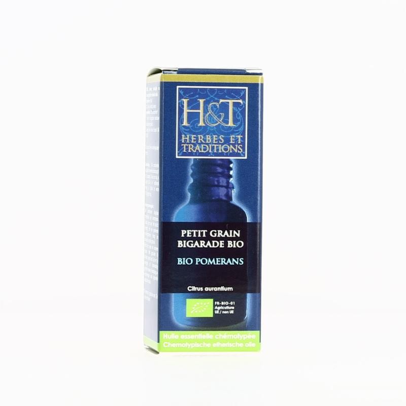 Huile essentielle Petit grain Bigarade Bio - 10 ml - Herbes et Traditions Huile essentielle Petit grain Bigarade Bio - 10 ml - Herbes et Traditions