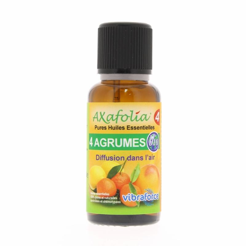 Axafolia 4 agrumes huiles essentielles BIO - 30 ml - Naturège Laboratoire Axafolia 4 agrumes huiles essentielles BIO - 30 ml - Naturège Laboratoire