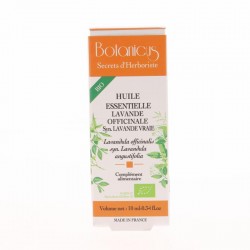 Huile Essentielle Lavande Officinale Lavande Vraie Bio - 10 ml - Botanicus
