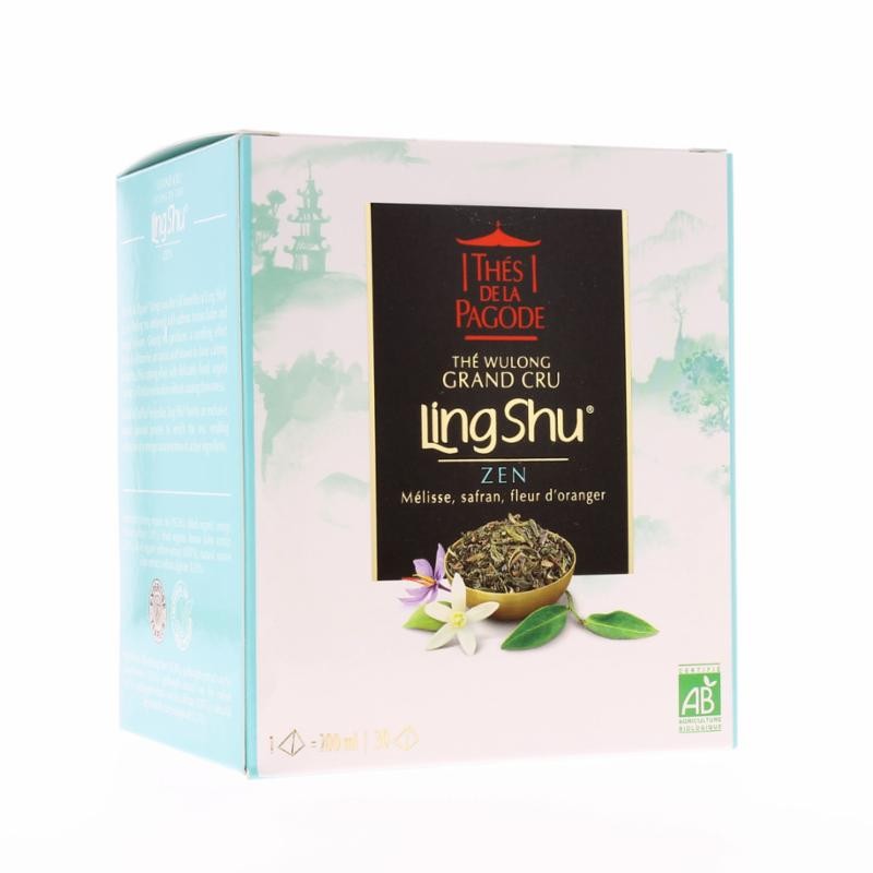 Thé Wulong Grand Cru Ling Shu Zen Bio - 30 Sachets - Thés de la Pagode