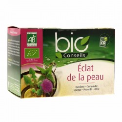 Infusion Eclat de la Peau Biologique - 20 Sachets - Bio Conseils