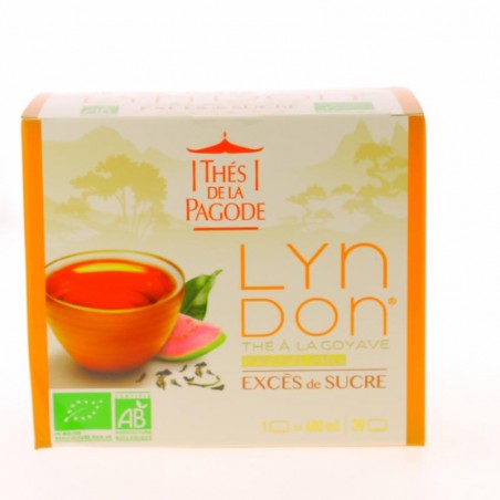 Thé Grand Cru Régulation des Sucres Lyn Don Thé Goyave Bio - 30 Sachets - Thés de la Pagode