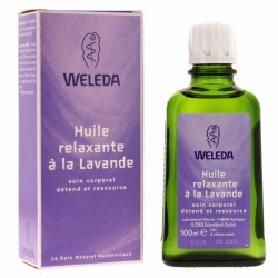 Huile relaxante à la lavande - Flacon 100 ml - Weleda