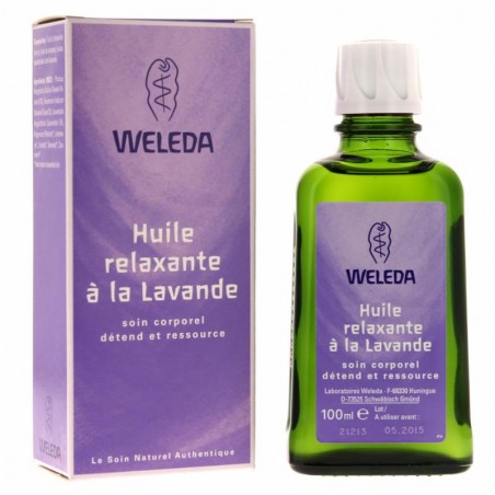 Huile relaxante à la lavande - Flacon 100 ml - Weleda