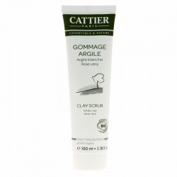 Gommage Argile Blanche Aloe Vera - 400 g - Cattier
