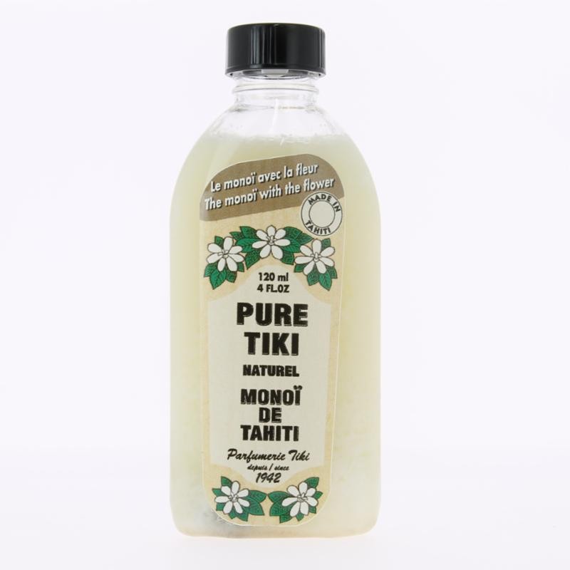 Monoi Pure flacon 120 ml Parfumerie Tiki Monoi Pure flacon 120 ml Parfumerie Tiki