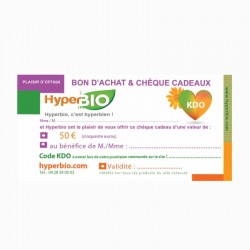 KDO Chèque cadeaux 50 €