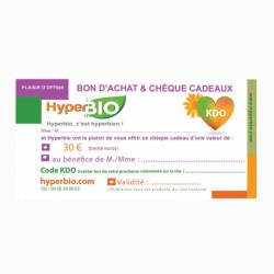 KDO Chèque Cadeaux 30 €