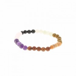 Bracelet 7 chakras pierres...