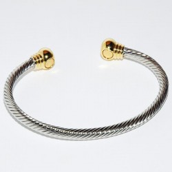 Bracelet acier torsadé...