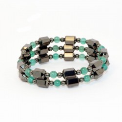 Bracelet LAVANDE en hématite