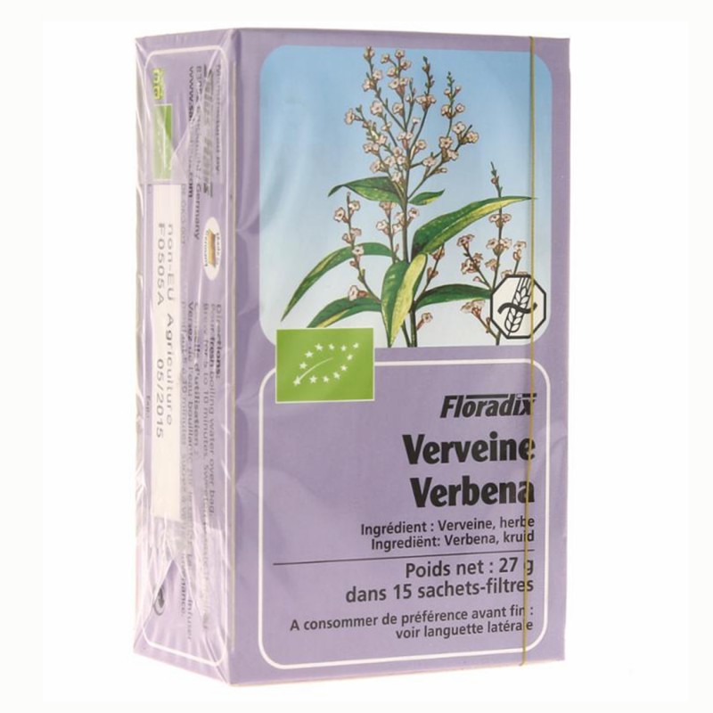 Tisane Verveine Bio - 15 Sachets - Salus Tisane Verveine Bio - 15 Sachets - Salus