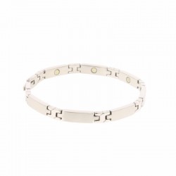 Bracelet acier CEDRE 7 aimants