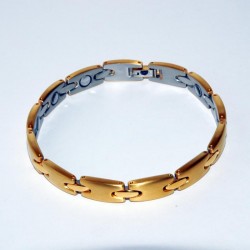 Bracelet acier ORME doré