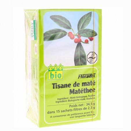 Tisane de Maté - 15 Sachets - Salus