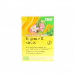 Tisane Fleur de Bach Urgence et Stress - 15 Sachets - Salus