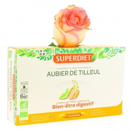 Aubier Tilleul Bio  - 20 Ampoules - Superdiet