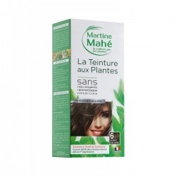 Martine Mahé-N° 6 Chatain Clair Cendré -coloration aux plantes