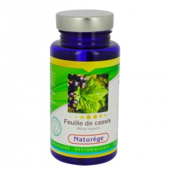 Feuille de cassis - 60 Gélules Végétales de 350 mg - Naturège Laboratoire