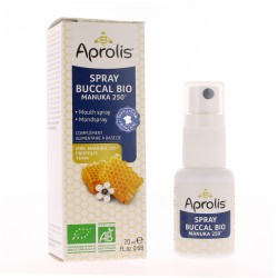 Aprolis Spray Buccal Propolis Miel de Manuka