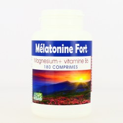 Mélatonine Fort -180 comprimés - GPH Diffusion
