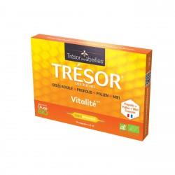 Trésor des ruches - 10 ampoules Bio Vitalité - Trésor des abeilles