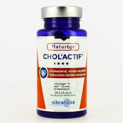 Chol'actif - 90 Gélules Végétales de 495 mg - Naturège Laboratoire