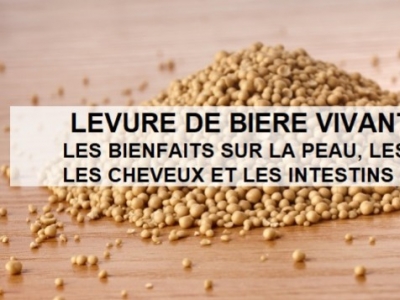 La levure de bière véritable probiotique, fortifie les ongles et les cheveux.
